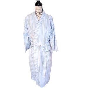 Christian Dior Monsieur Seersucker Robe. UNISEX One size